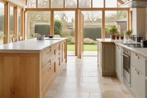 oak frame kitchen extension